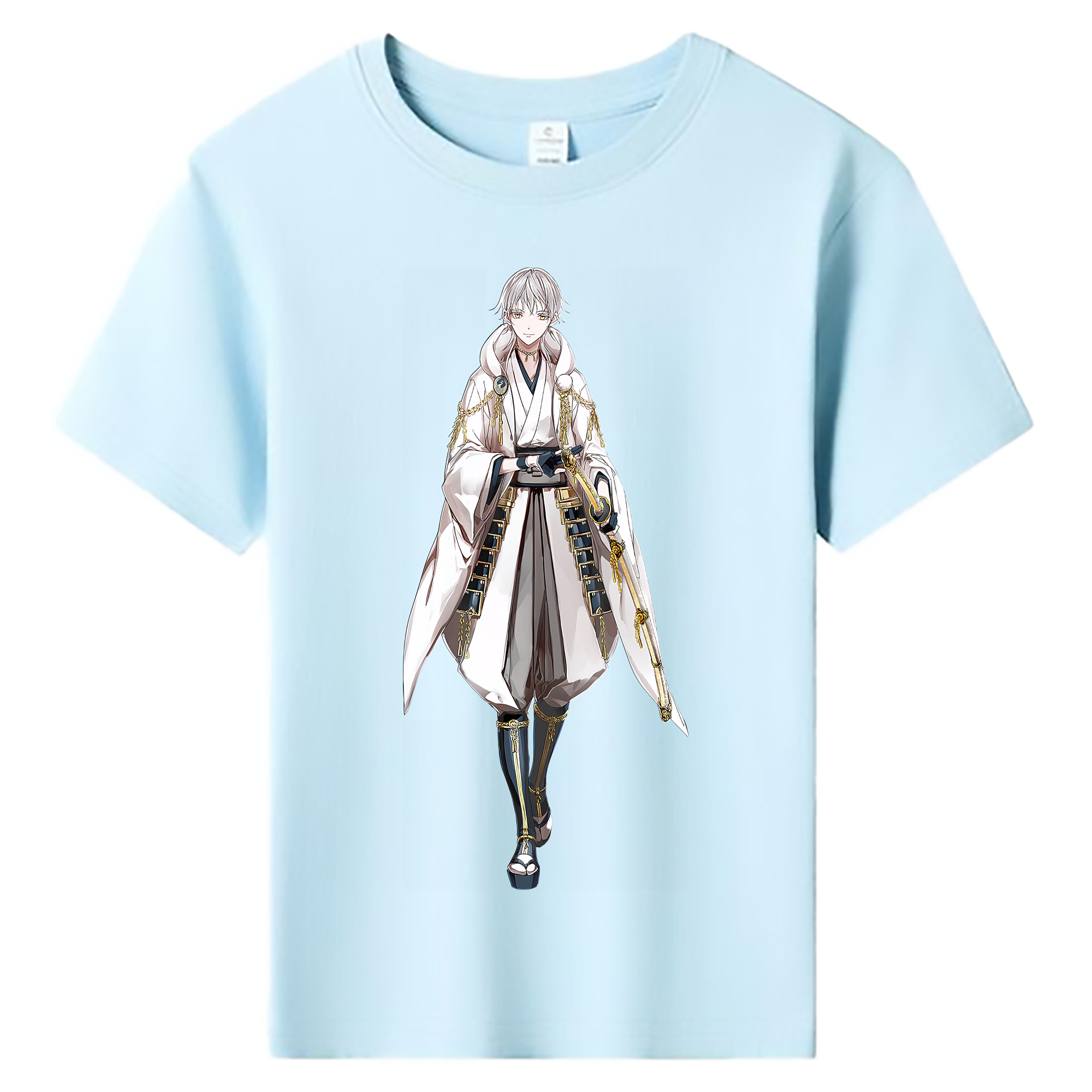 （画像用） 刀剣乱舞 Touken Ranbu 綿100％キッズTシャツ（フロントプリント）
